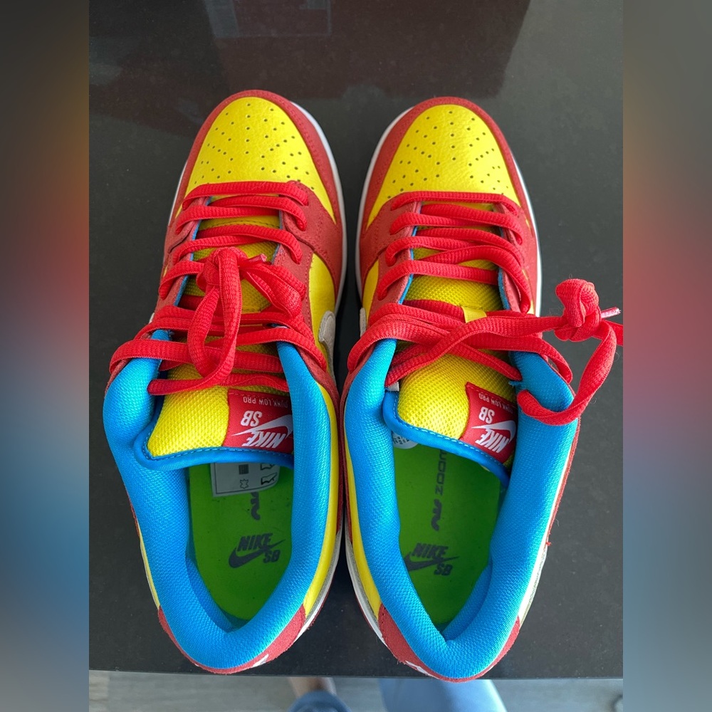 NWT NIKE SB DUNK LOW PRO HABANERO RED SNEAKERS US10 MAN - Picture 5 of 15